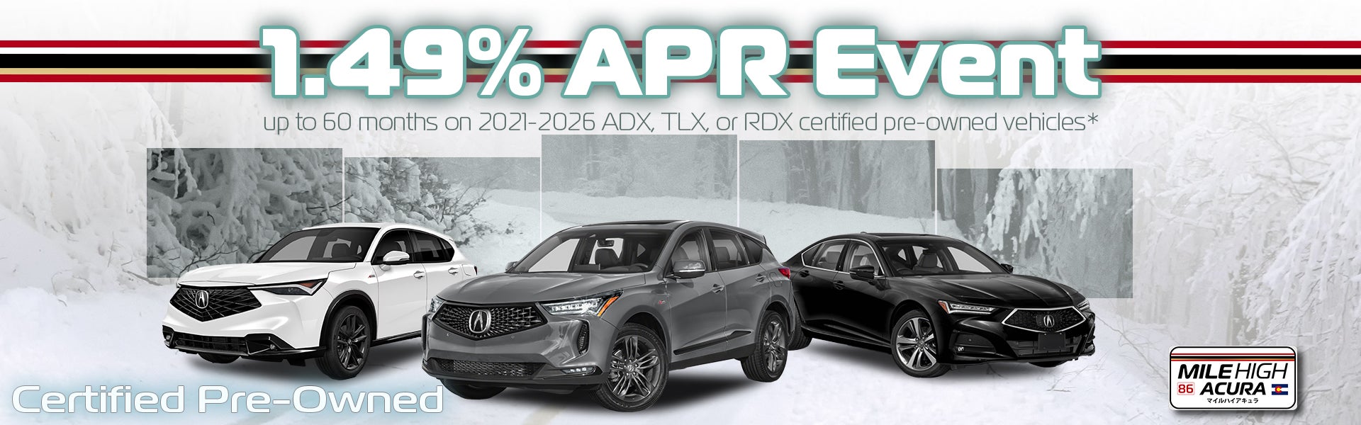 1.49% Certified Pre-Owned APR Event
