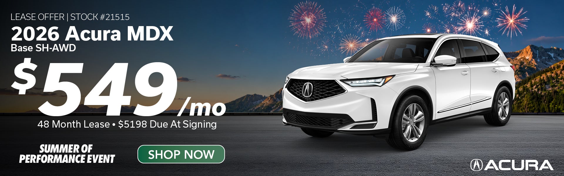 2026 Acura MDX