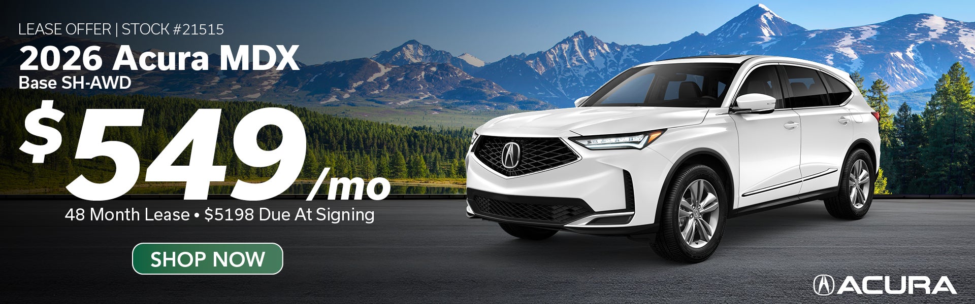 2026 Acura MDX